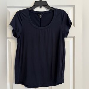 Athleta Women's Classic Black Short Sleeve Tee